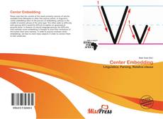 Bookcover of Center Embedding