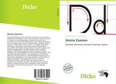 Borítókép a  Annie Zaenen - hoz