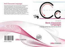 Couverture de Dené–Caucasian Languages