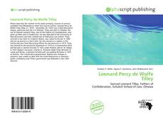 Обложка Leonard Percy de Wolfe Tilley