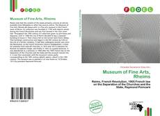 Bookcover of Museum of Fine Arts, Rheims