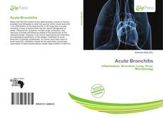 Bookcover of Acute Bronchitis