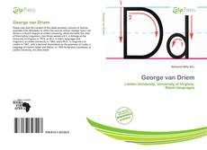 Bookcover of George van Driem