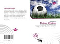 Buchcover von Christos Efstathiou