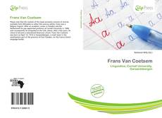 Bookcover of Frans Van Coetsem