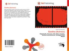 Bookcover of Geetha (Actress)