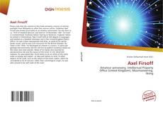 Capa do livro de Axel Firsoff 
