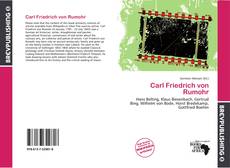 Carl Friedrich von Rumohr kitap kapağı