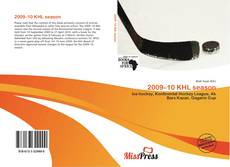 Portada del libro de 2009–10 KHL season