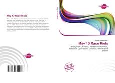 Capa do livro de May 13 Race Riots 