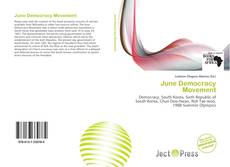 Bookcover of June Democracy Movement