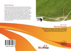 Capa do livro de David Ginola 