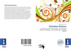 Buchcover von Christian Schoen