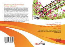 Buchcover von Championnat du Guatemala de Football 1991-1992