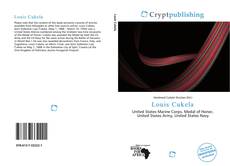 Louis Cukela kitap kapağı