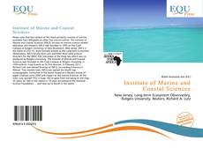 Bookcover of Institute of Marine and Coastal Sciences