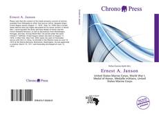 Portada del libro de Ernest A. Janson