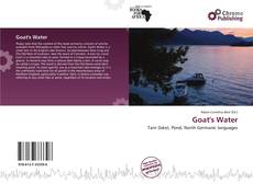 Capa do livro de Goat's Water 