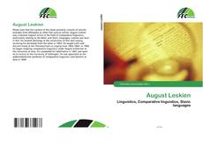 Borítókép a  August Leskien - hoz