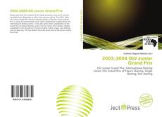 Capa do livro de 2003–2004 ISU Junior Grand Prix 
