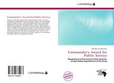 Commander's Award for Public Service kitap kapağı