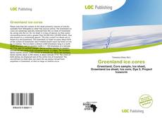 Buchcover von Greenland ice cores