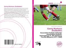 Capa do livro de Conny Karlsson (footballer) 