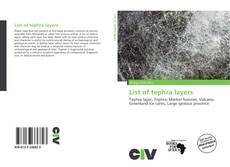 Portada del libro de List of tephra layers