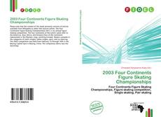 Bookcover of 2003 Four Continents Figure Skating Championships