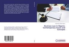 Business Law in Nigeria: Contemporary Issues and Concepts kitap kapağı