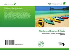 Bookcover of Middlesex County, Ontario