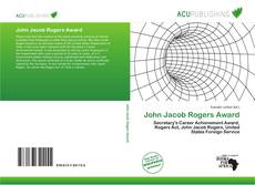 Bookcover of John Jacob Rogers Award