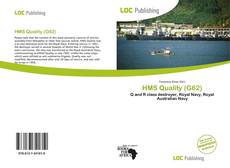 Capa do livro de HMS Quality (G62) 