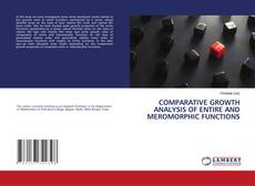Couverture de COMPARATIVE GROWTH ANALYSIS OF ENTIRE AND MEROMORPHIC FUNCTIONS
