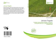 Bookcover of Jerson Tegete