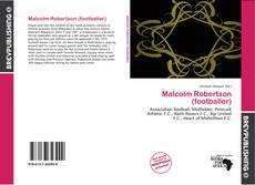 Buchcover von Malcolm Robertson (footballer)