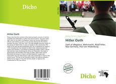 Hitler Oath的封面
