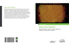 Buchcover von Gary Carr (Actor)