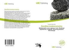 Bookcover of Geothermobarometry