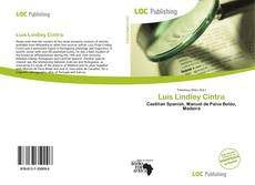 Bookcover of Luís Lindley Cintra