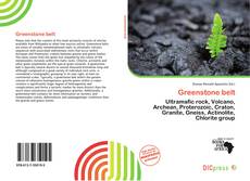 Greenstone belt kitap kapağı