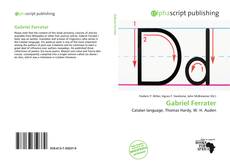 Обложка Gabriel Ferrater