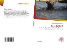 Buchcover von Pont Battant