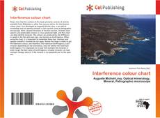 Buchcover von Interference colour chart