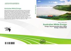 Capa do livro de Australian White Ensign 