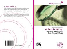 A. Ross Eckler, Jr. kitap kapağı