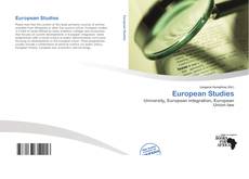 Borítókép a  European Studies - hoz