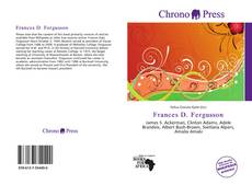 Frances D. Fergusson kitap kapağı