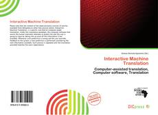 Interactive Machine Translation的封面