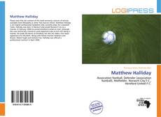 Buchcover von Matthew Halliday